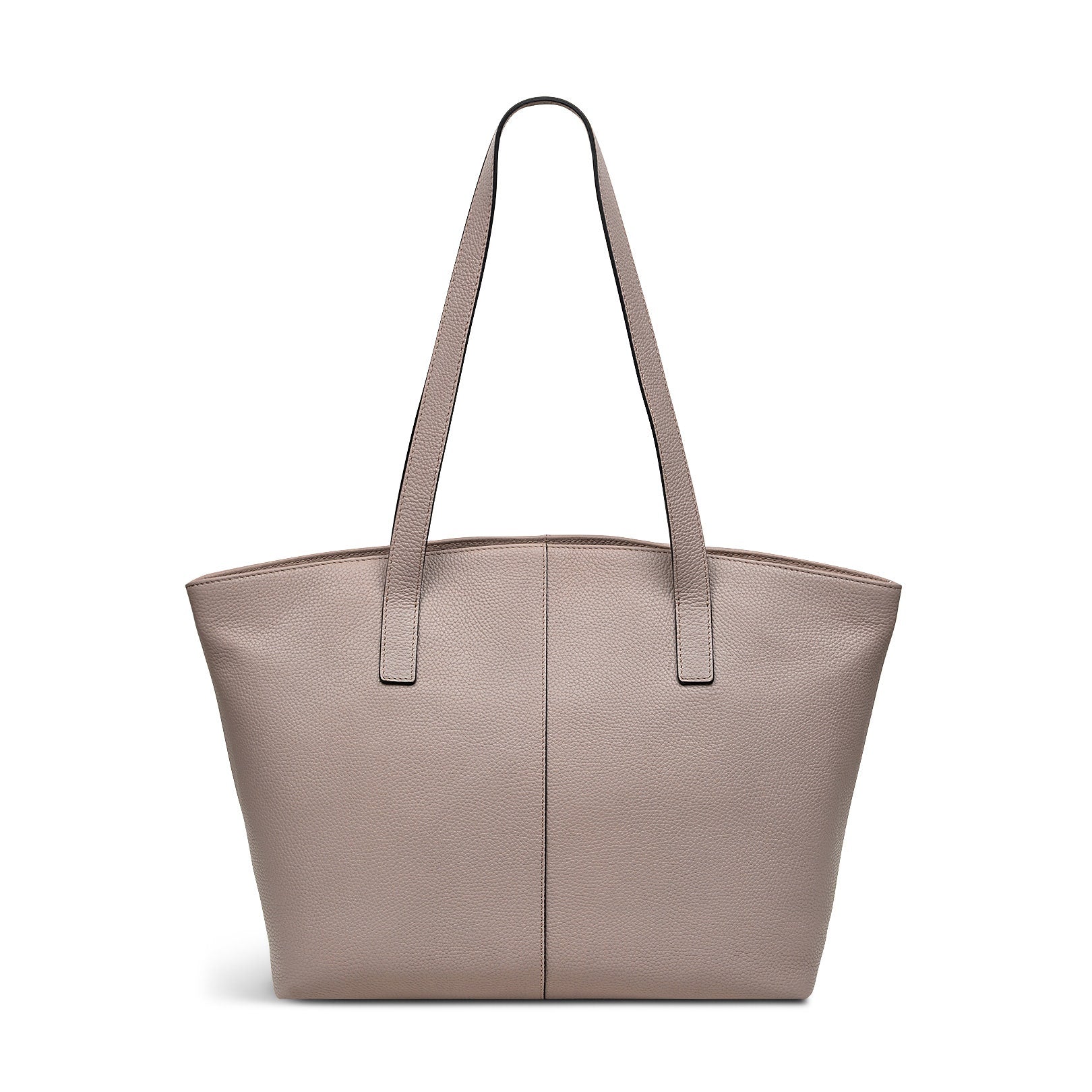 Sycamore Grove Leather Medium Ziptop Tote Bag in Espresso - 110073