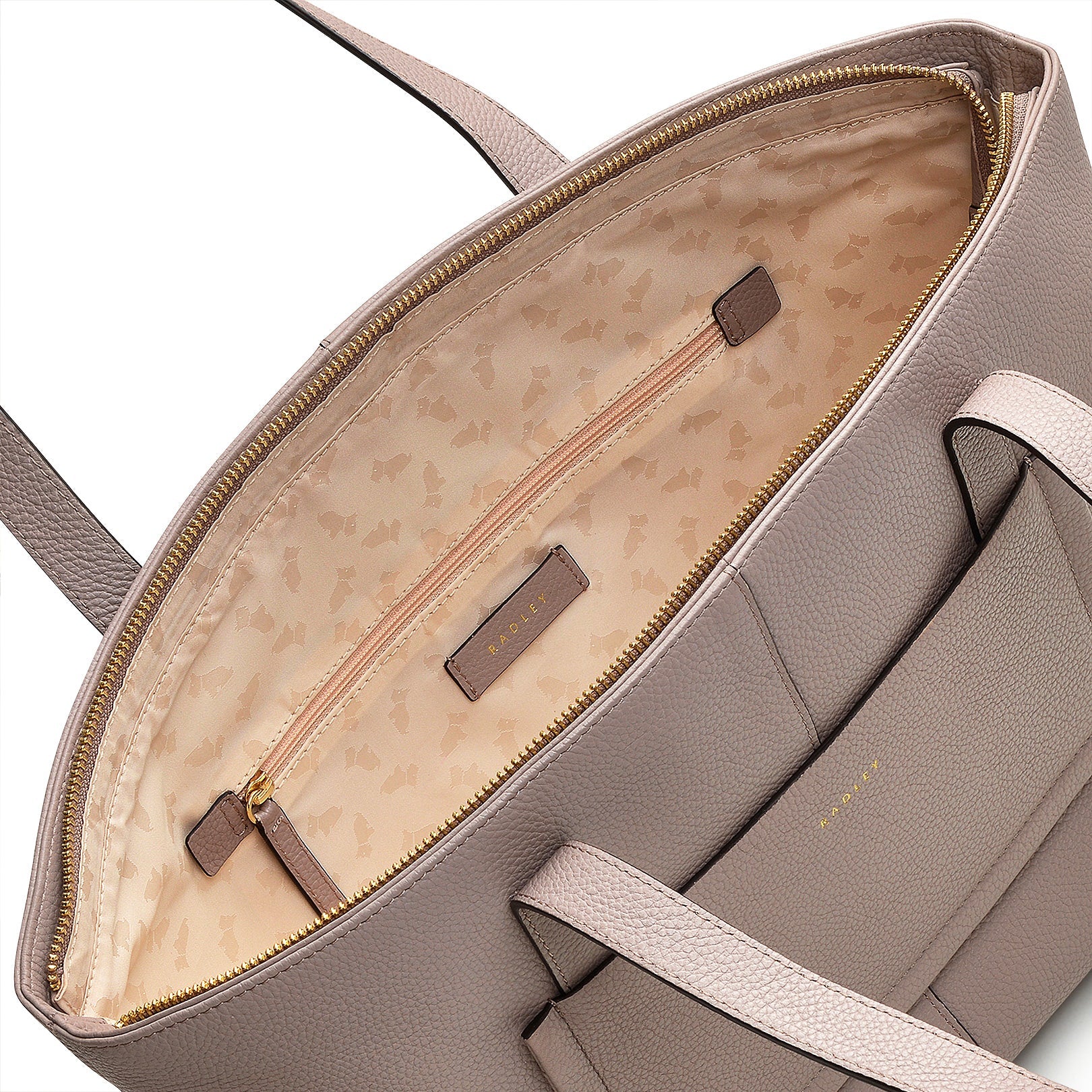 Espresso Medium Ziptop Tote | Sycamore Grove AW24 | Radley London