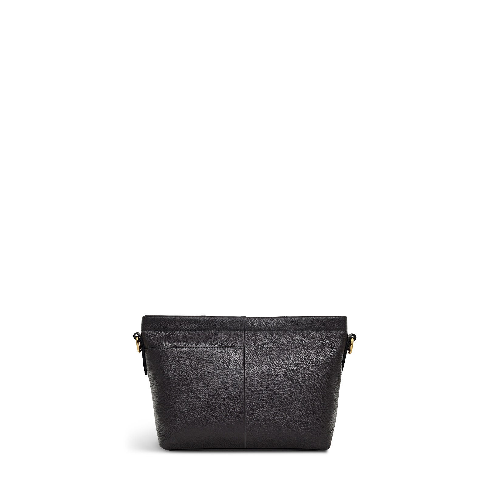 Furze Lane 2.0 Leather Medium Ziptop Crossbody Bag in Thunder - 110086