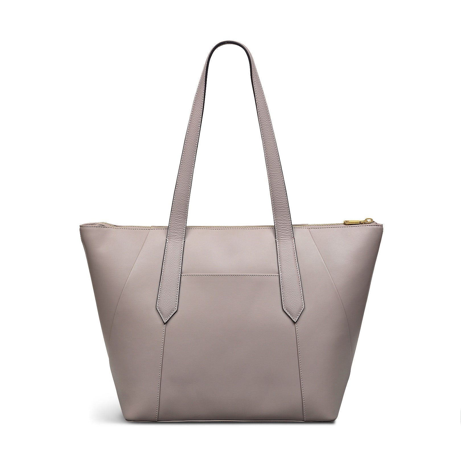 Bruton Street Leather Large Ziptop Tote Bag in Espresso - 110094