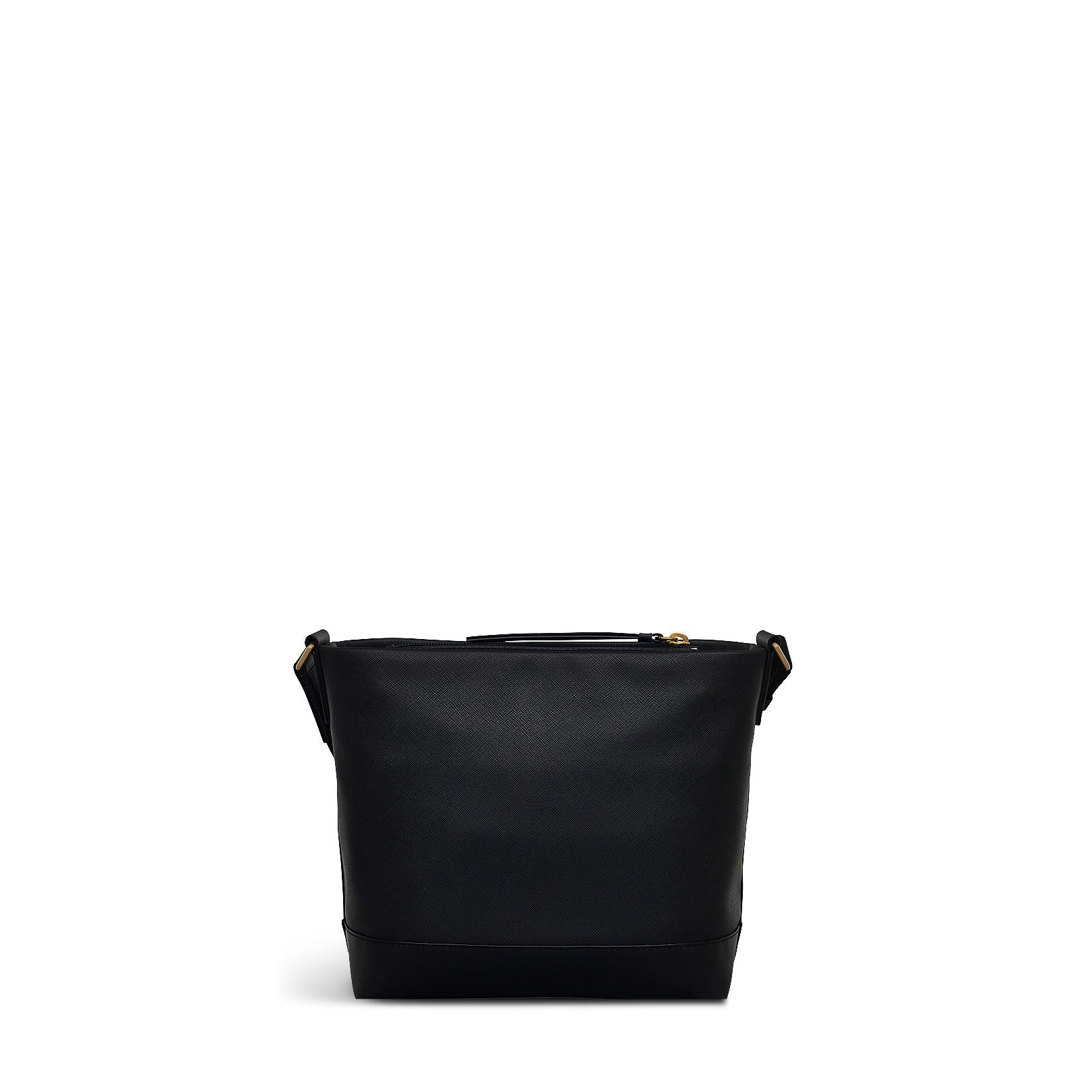 Suffolk Road Medium Ziptop Crossbody Bag in Black - 110110