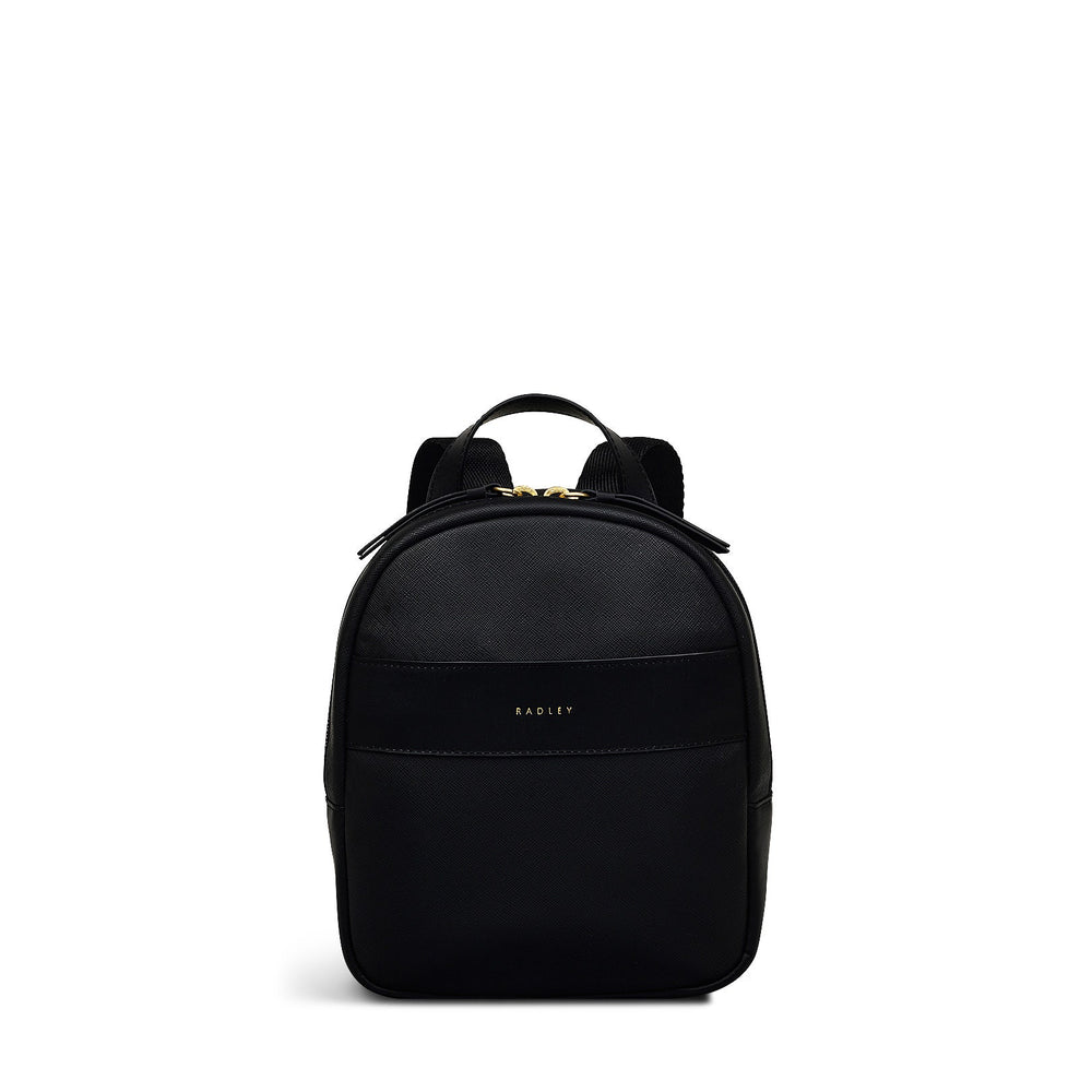 Suffolk Road Small Zip Around Backpack in Black - 110111