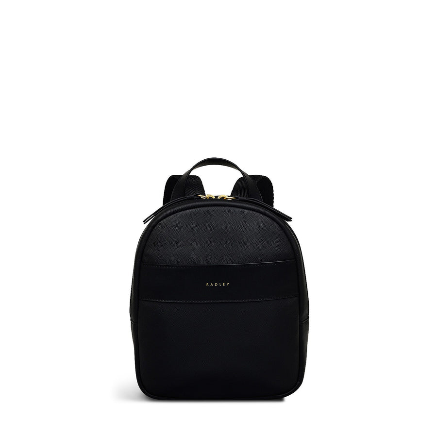 Suffolk Road Small Zip Around Backpack in Black - 110111