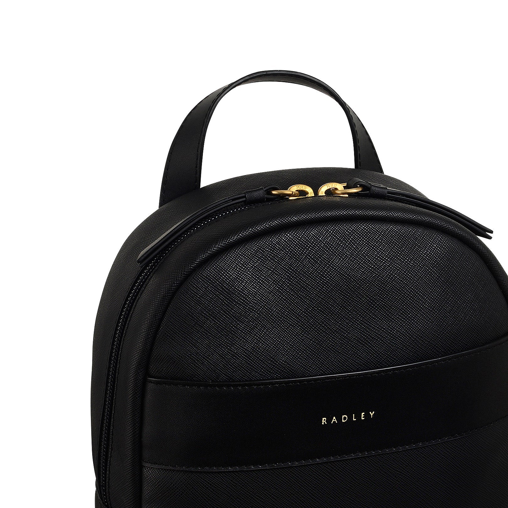 Black Small Zip Around Backpack | Suffolk Road AW24 | Radley London