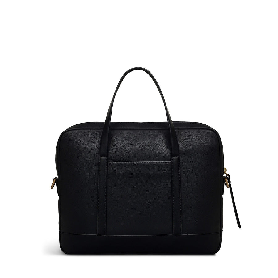Suffolk Road Large Laptop Grab Bag in Black - 110113