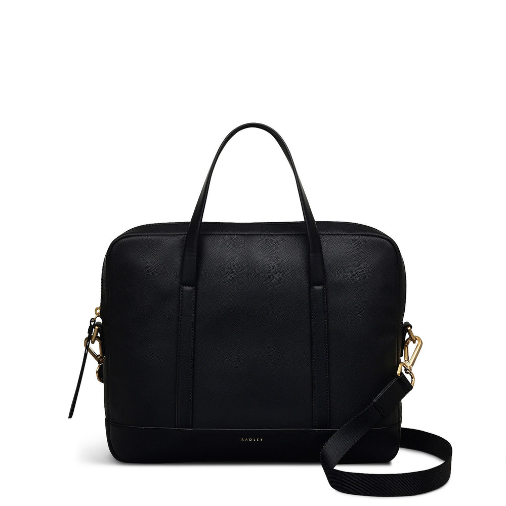 Suffolk Road Large Laptop Grab Bag in Black - 110113