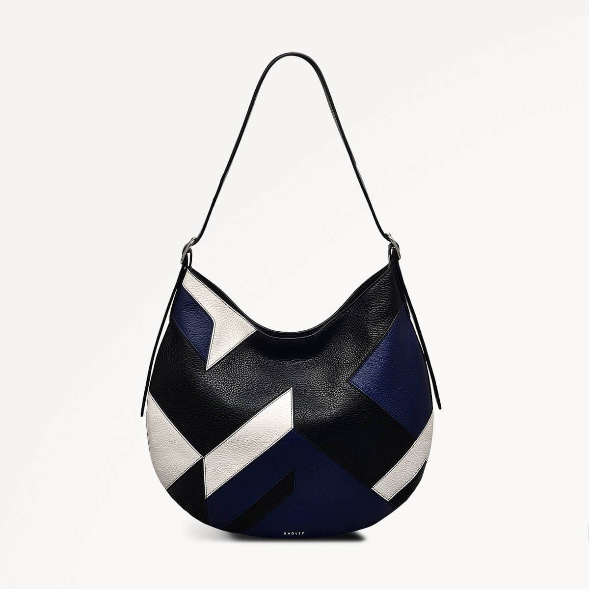 Kensington Place Patchwork Large Open Top Shoulder Bag - RHD13401