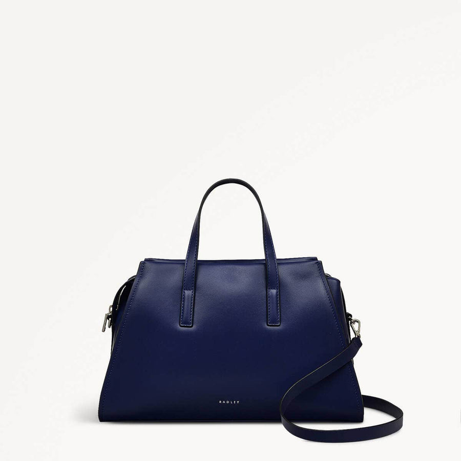 Drapers Road Medium Ziptop Satchel Bag - OHD12002