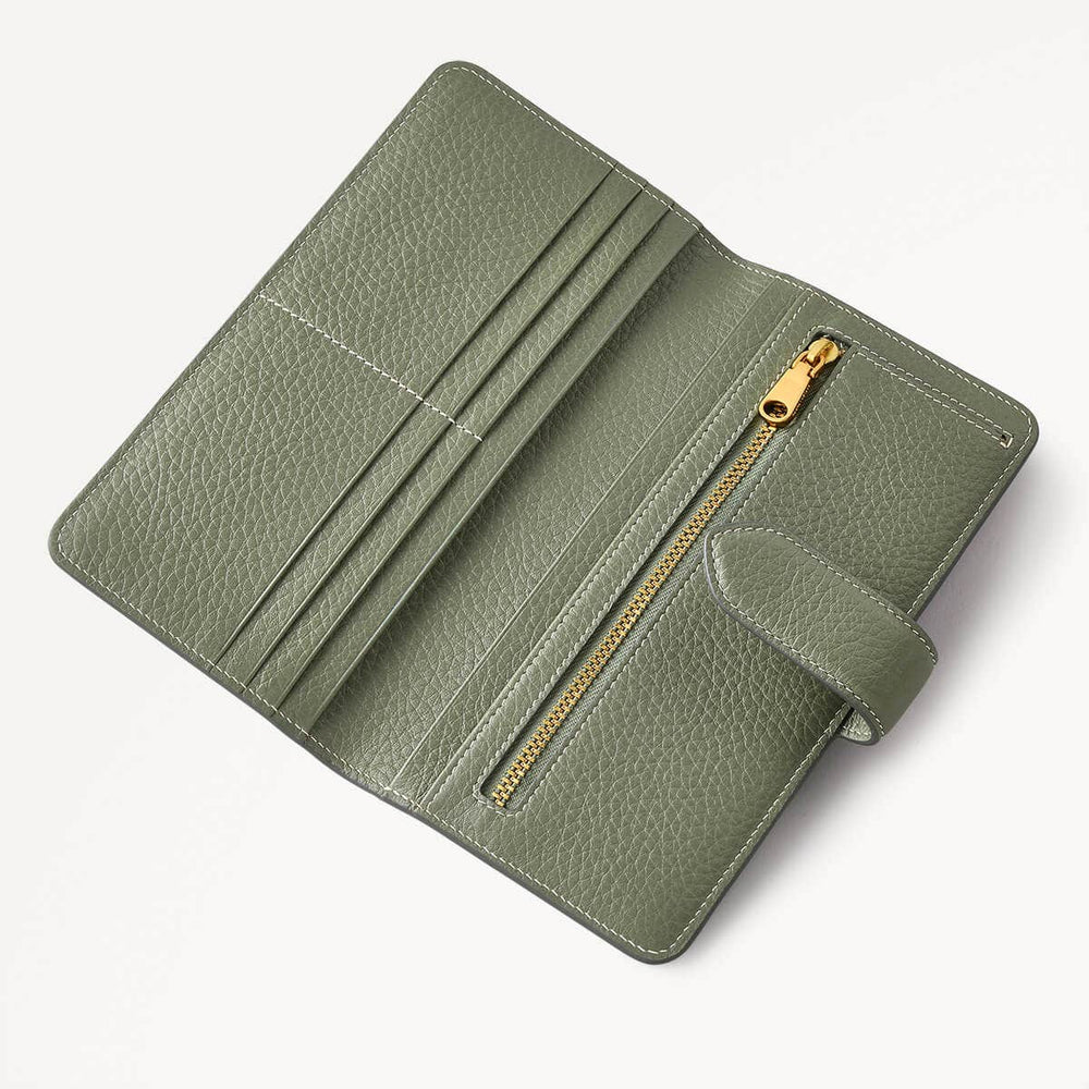 Hillgate Large Bifold wallet Dark Olive  - 110228