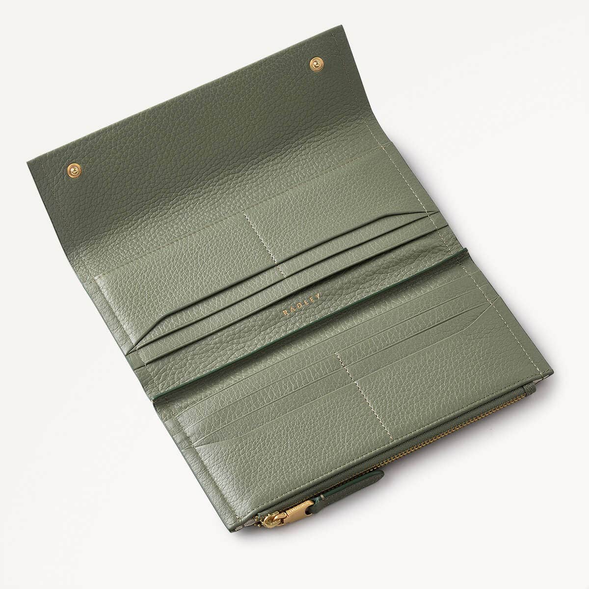 THE CHANCERY LARGE FLAPOVER Wallet DARK OLIVE