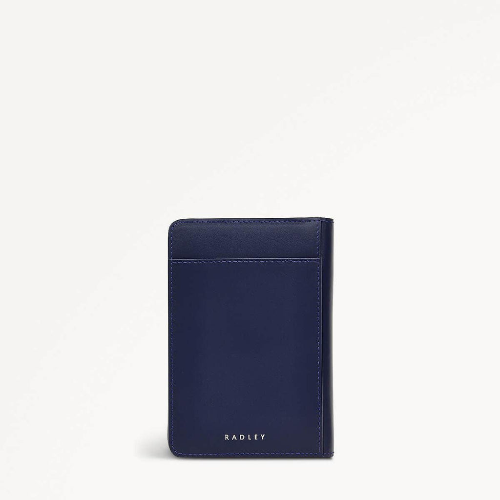 Heritage Dog Outline Leather Outline Passport Cover in Evenfall - 110239