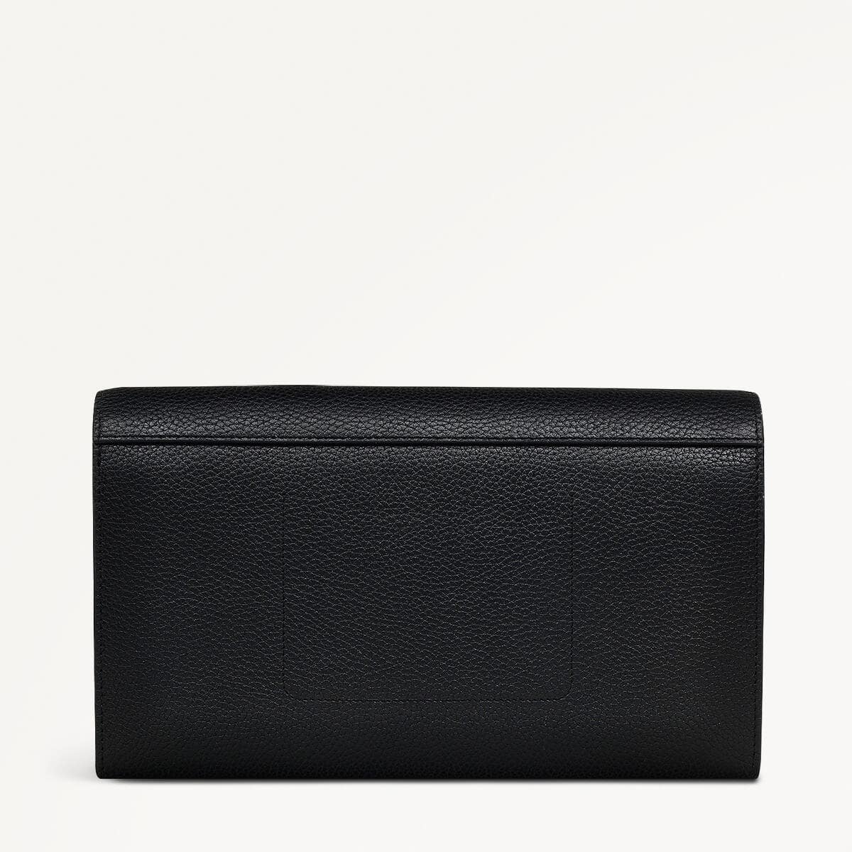 The Rathbone Leather Flapover Travel Wallet in Black - 110249