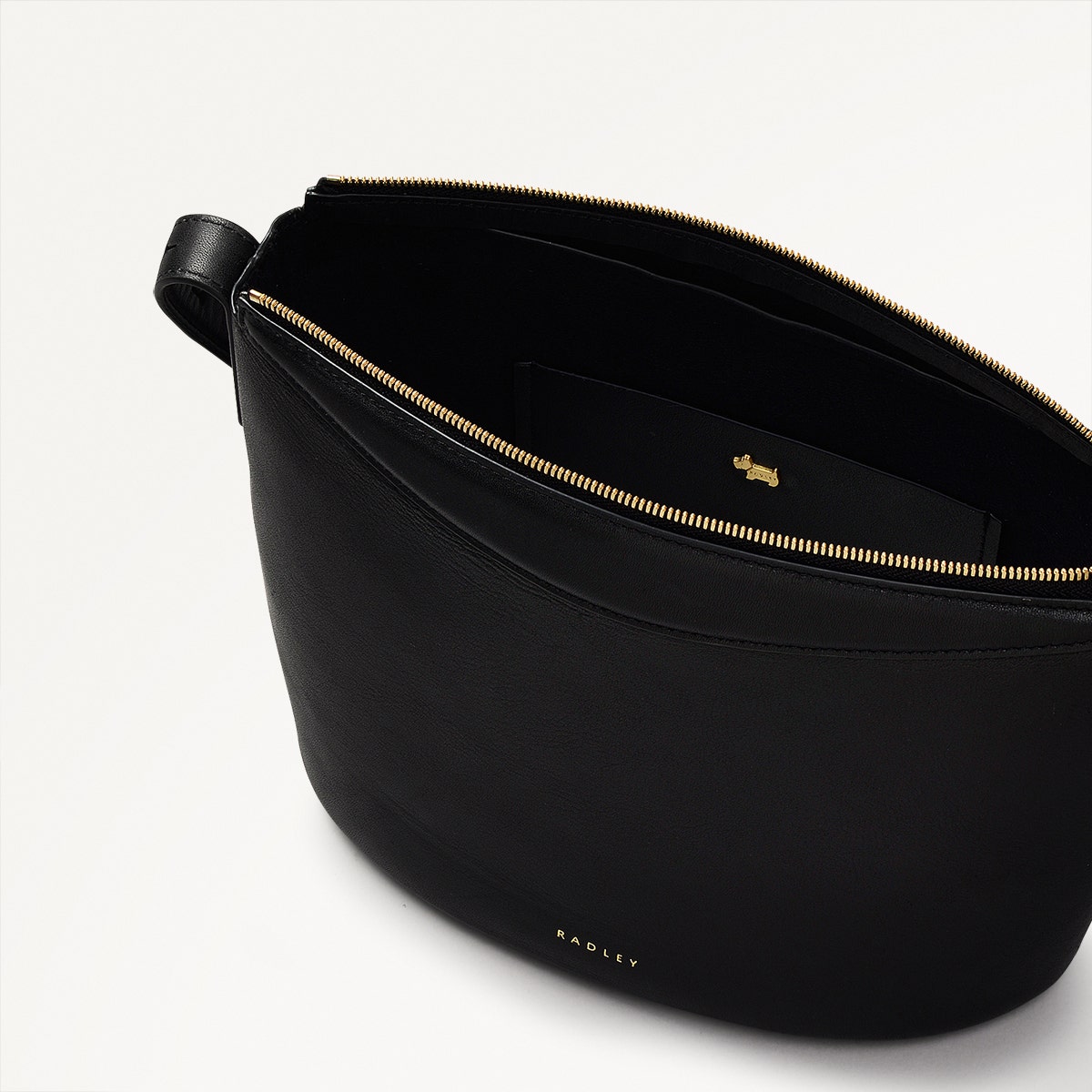 ジョンロブ　BORSA Small Zip-Top Crossbody Black | The Kensal Collection SS25 | Radley