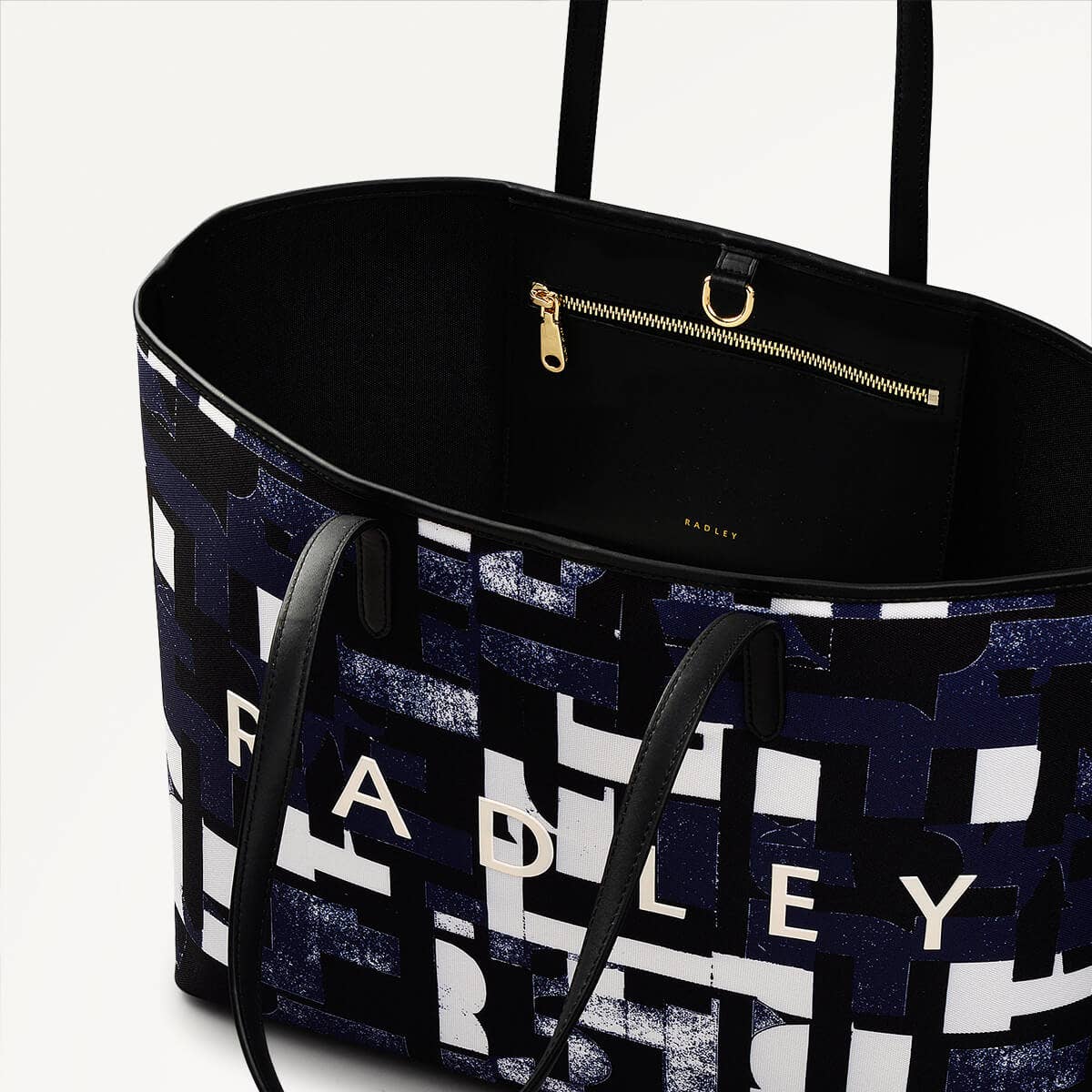 Southwell Gardens Fabric Open Top Tote Bag in Evenfall - 110298