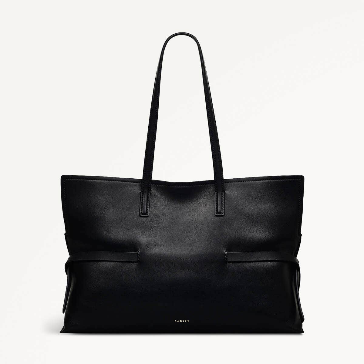 LEATHER TOTE BAG まとめ REPLAY 黒 Ladies' Black Tote Bag | Fleet Street Collection SS25 | Radley
