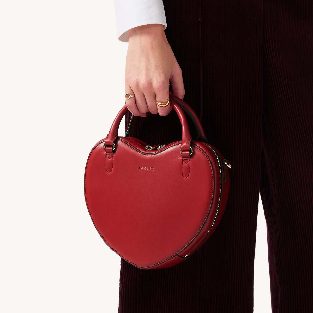 Small Crimson Red Leather Crossbody Bag | Valentine's SS25 | Radley