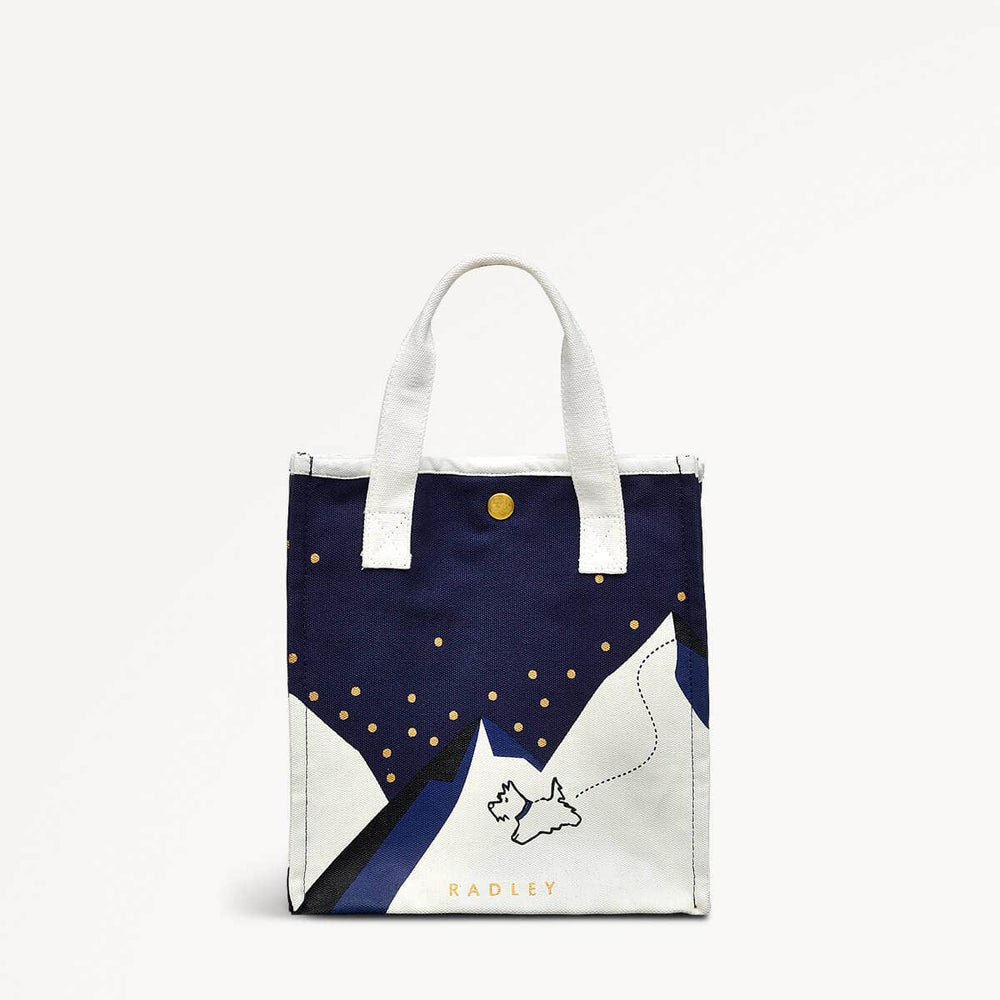 Mountain Wanderers Fabric Open Top Satchel - RCD108101