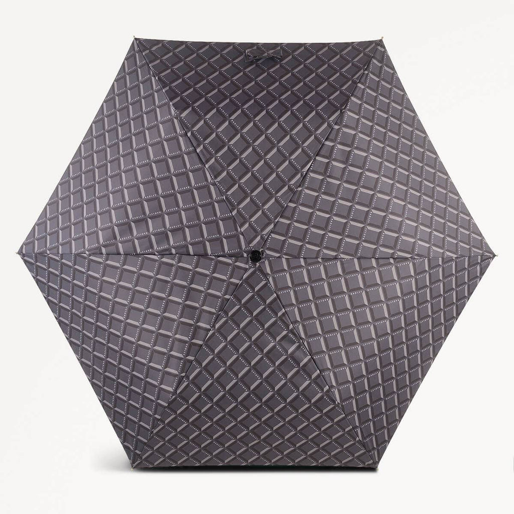 Radley Geo Fabric Responsible Umbrella in Charcoal - 110324