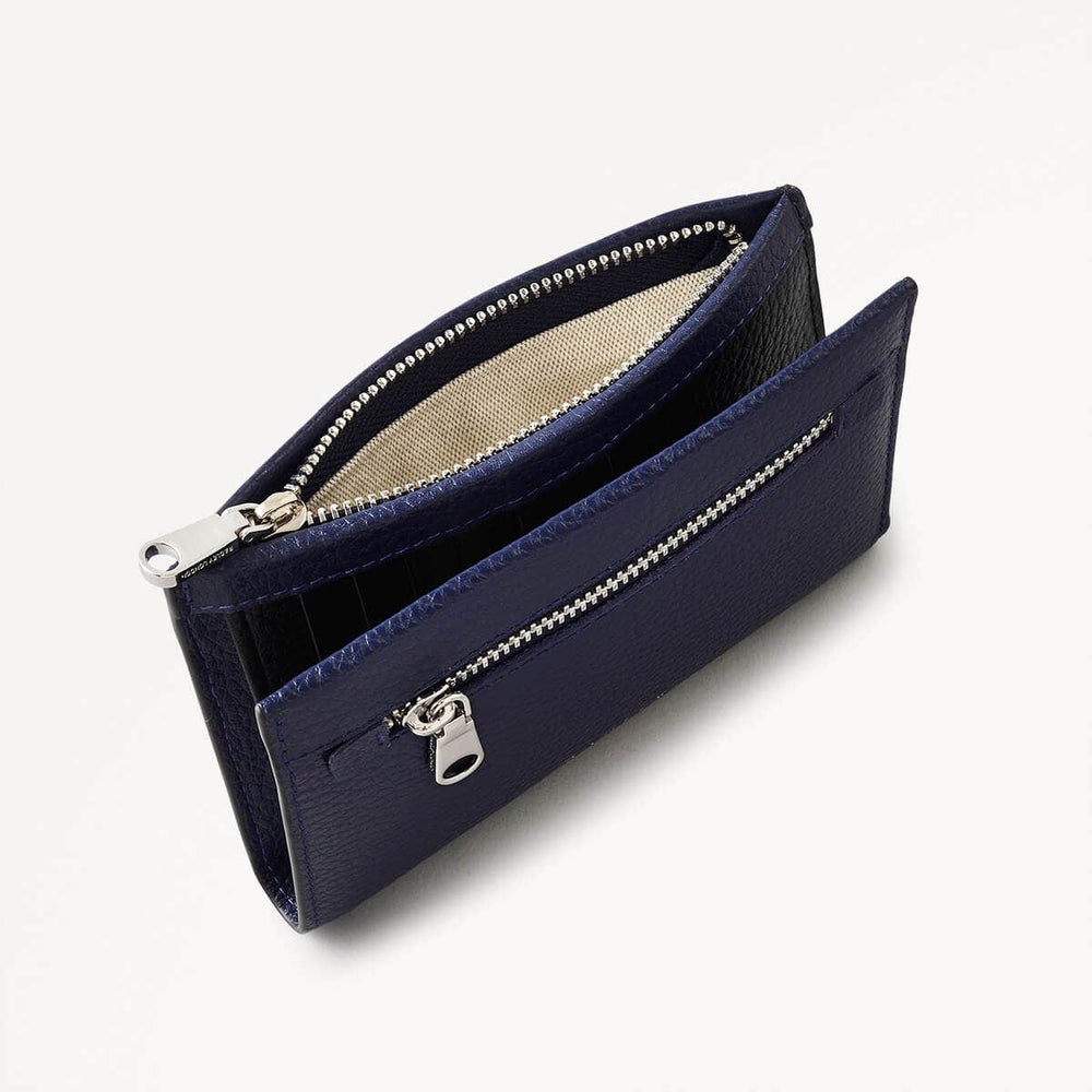 Sunny Dene Leather Medium Bifold Wallet in Evenfall - 110345