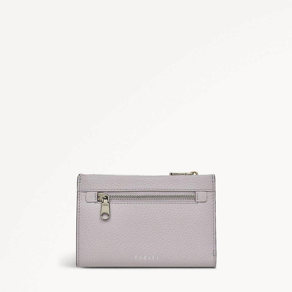 Sunny Dene Leather Medium Bifold Wallet in Thistle - 110346