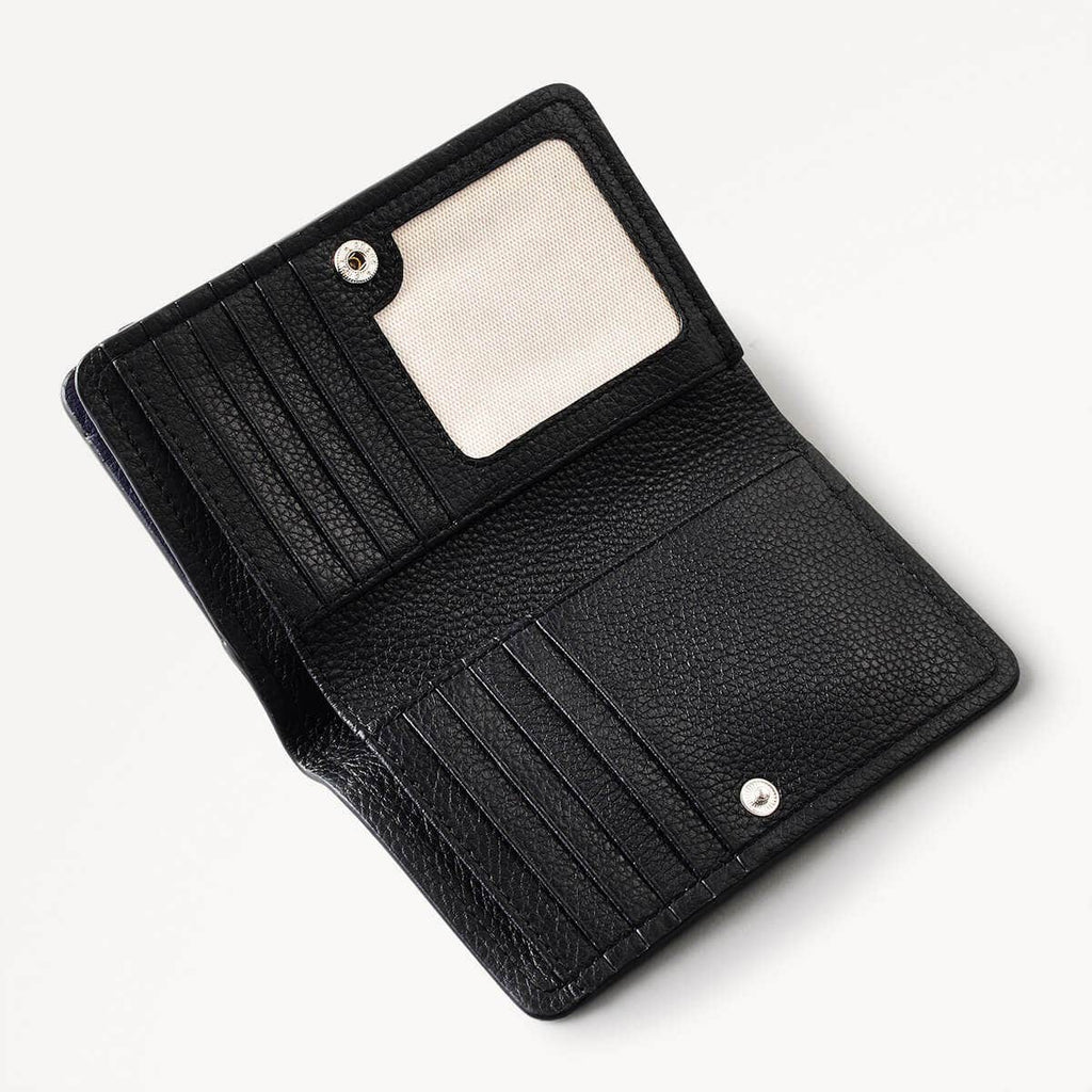Bella Radley Leather Medium Bifold Wallet in Evenfall - 110373