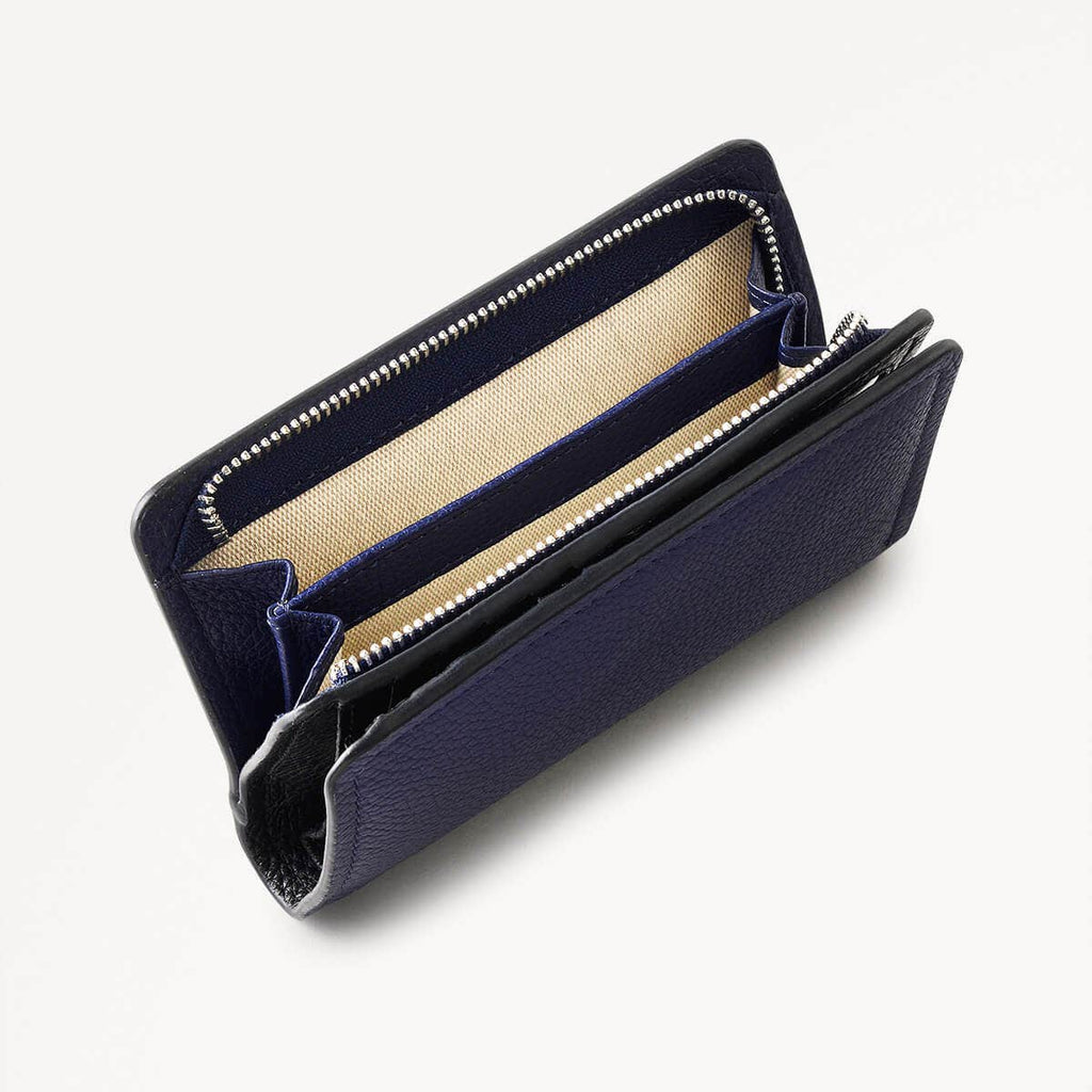 Bella Radley Leather Medium Bifold Wallet in Evenfall - 110373