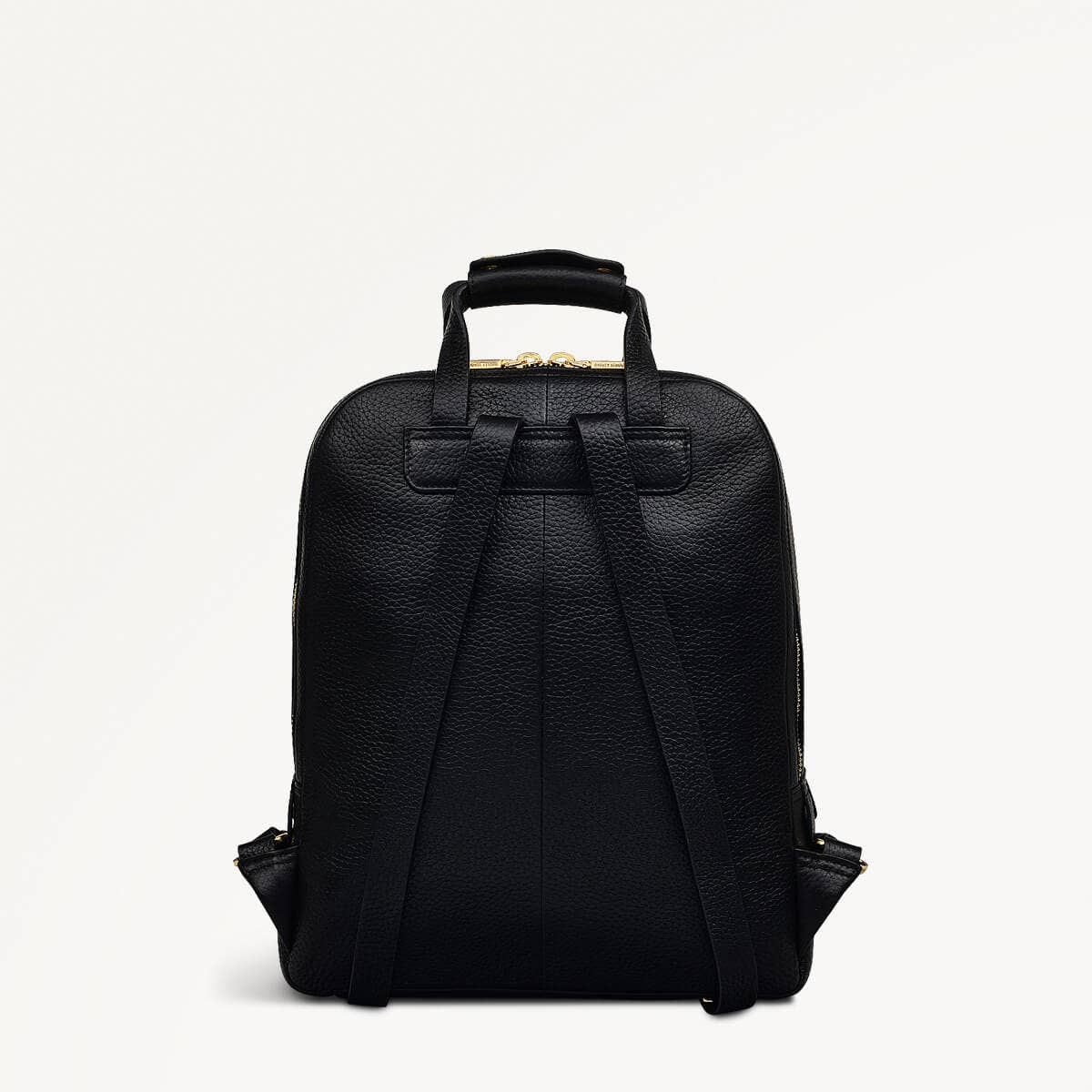 brockley black leather unisex backpack Women's Black Backpack | Dukes Place Collection