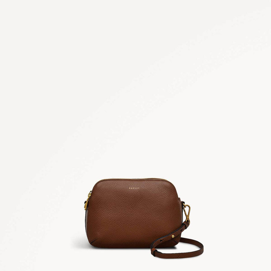 Dukes Place Medium Ziptop Cross Body Bag - RHD19301