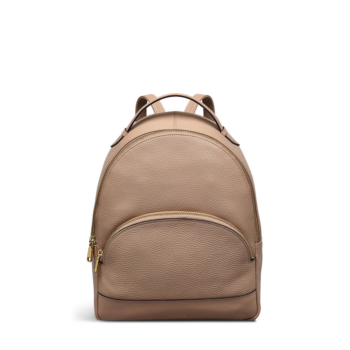 Dallington Leather Medium Zip Around Backpack in Silt - 110464