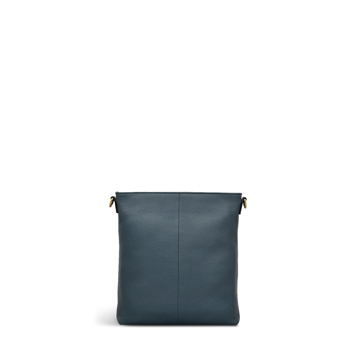 Selby Crescent Leather Small Ziptop Crossbody Bag in Uniform - 110466