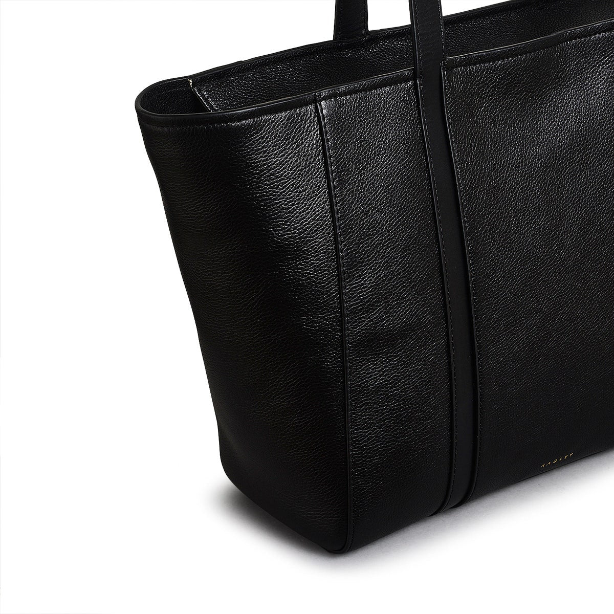 Black Large Ziptop Tote | Knightsbridge Road Ss25 | Radley