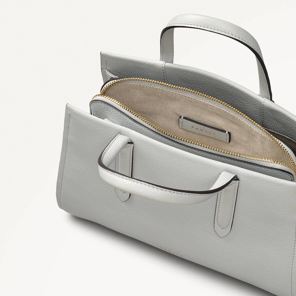 Goose Grey Small Zip Around Grab | Arlington Court Ss25 | Radley
