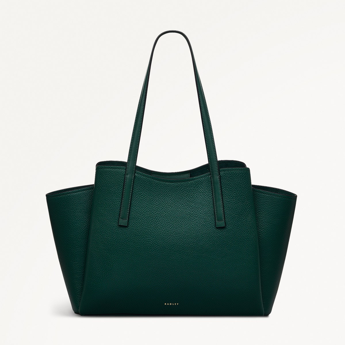 Blake Gardens Leather Large Ziptop Tote Bag in Wellington - 110524