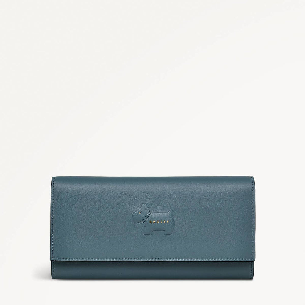 Puffy Radley - Protect Leather Large Flapover Wallet in Uniform - 110540