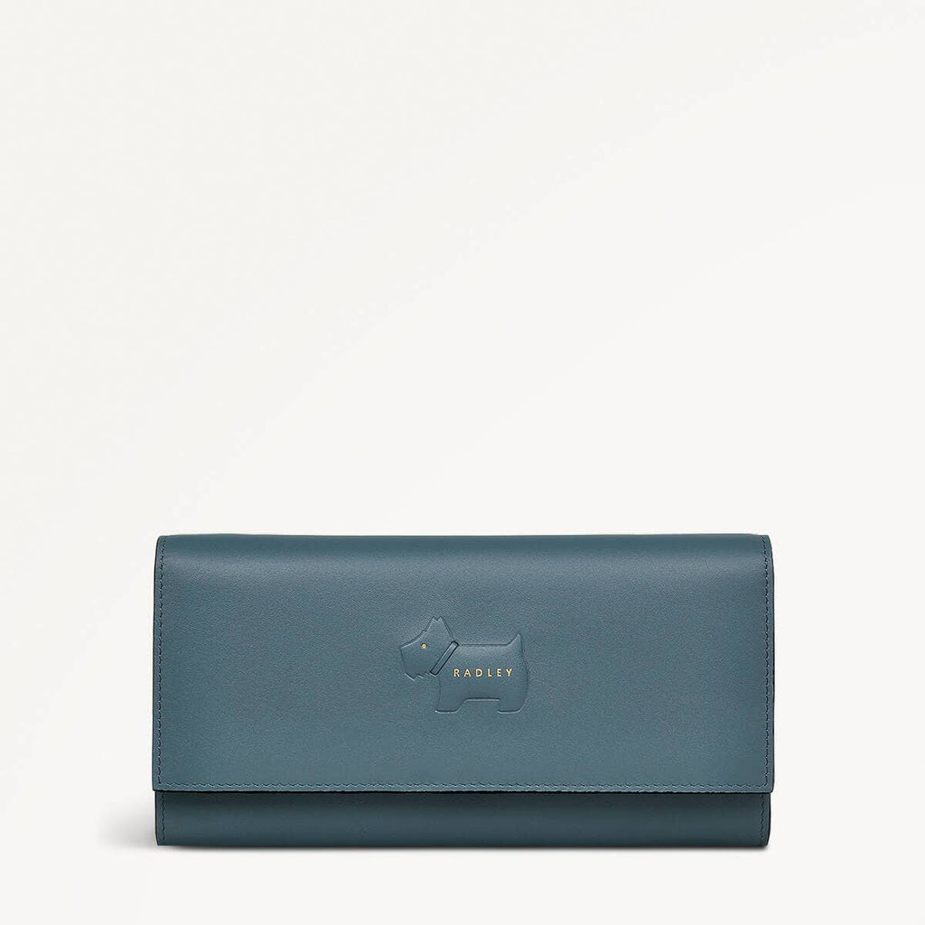 Puffy Radley - Protect Leather Large Flapover Wallet in Uniform - 110540