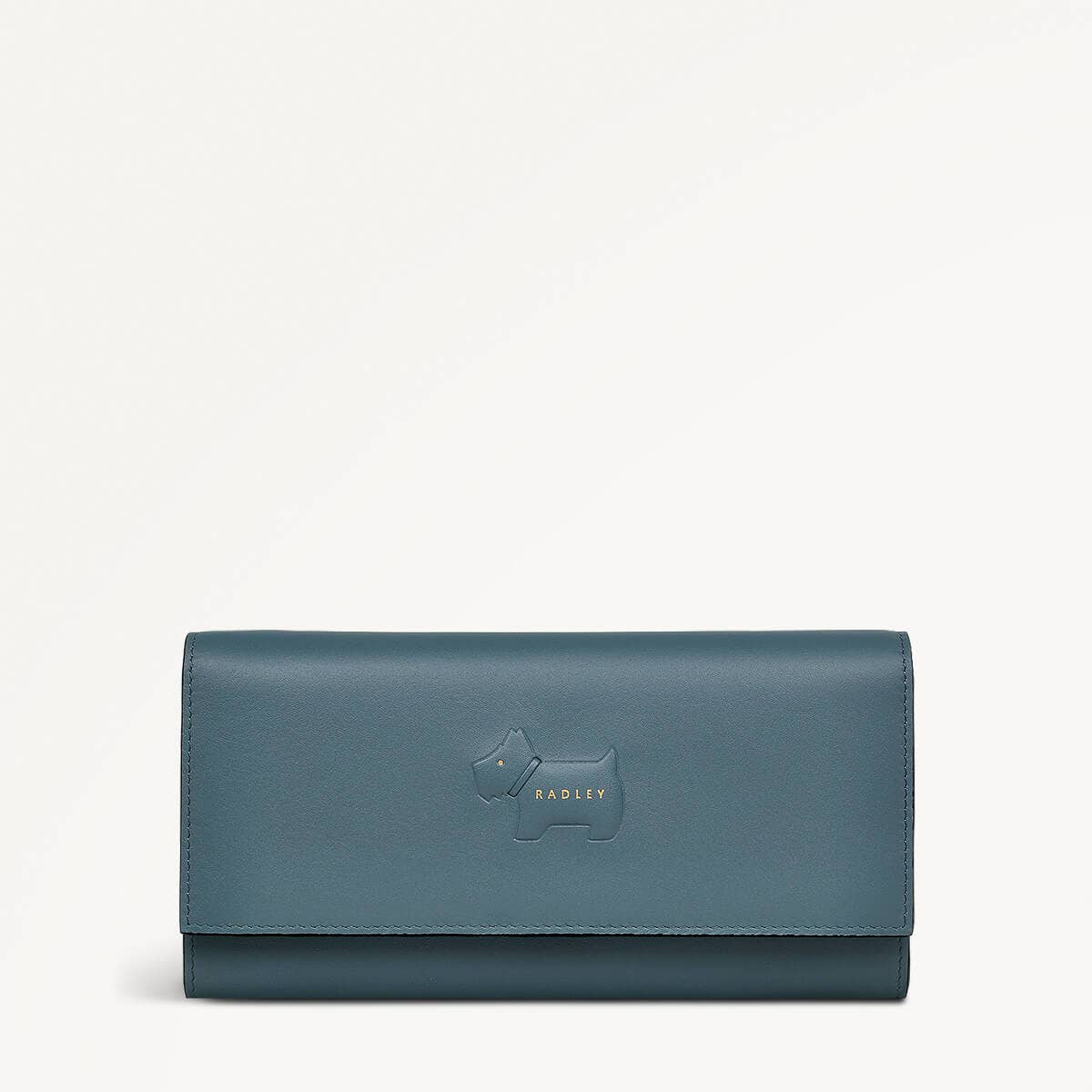 Puffy Radley - Protect Leather Large Flapover Wallet in Uniform - 110540
