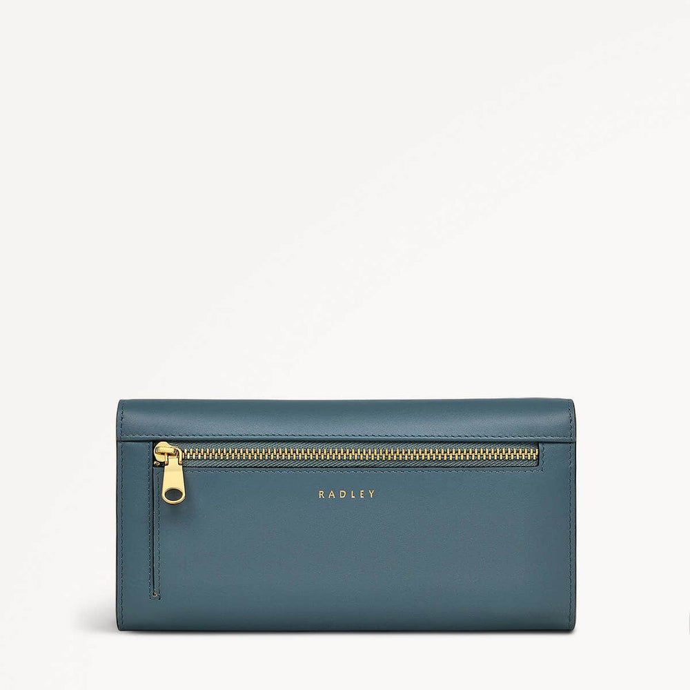 Puffy Radley - Protect Leather Large Flapover Wallet in Uniform - 110540