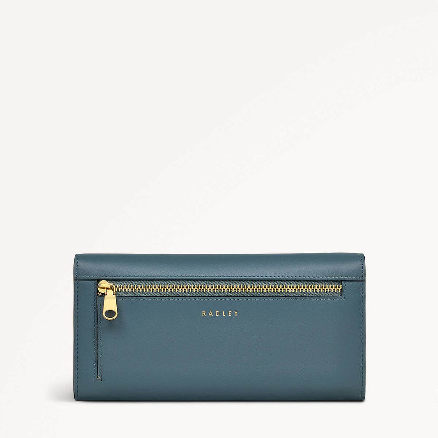 Puffy Radley - Protect Leather Large Flapover Wallet in Uniform - 110540