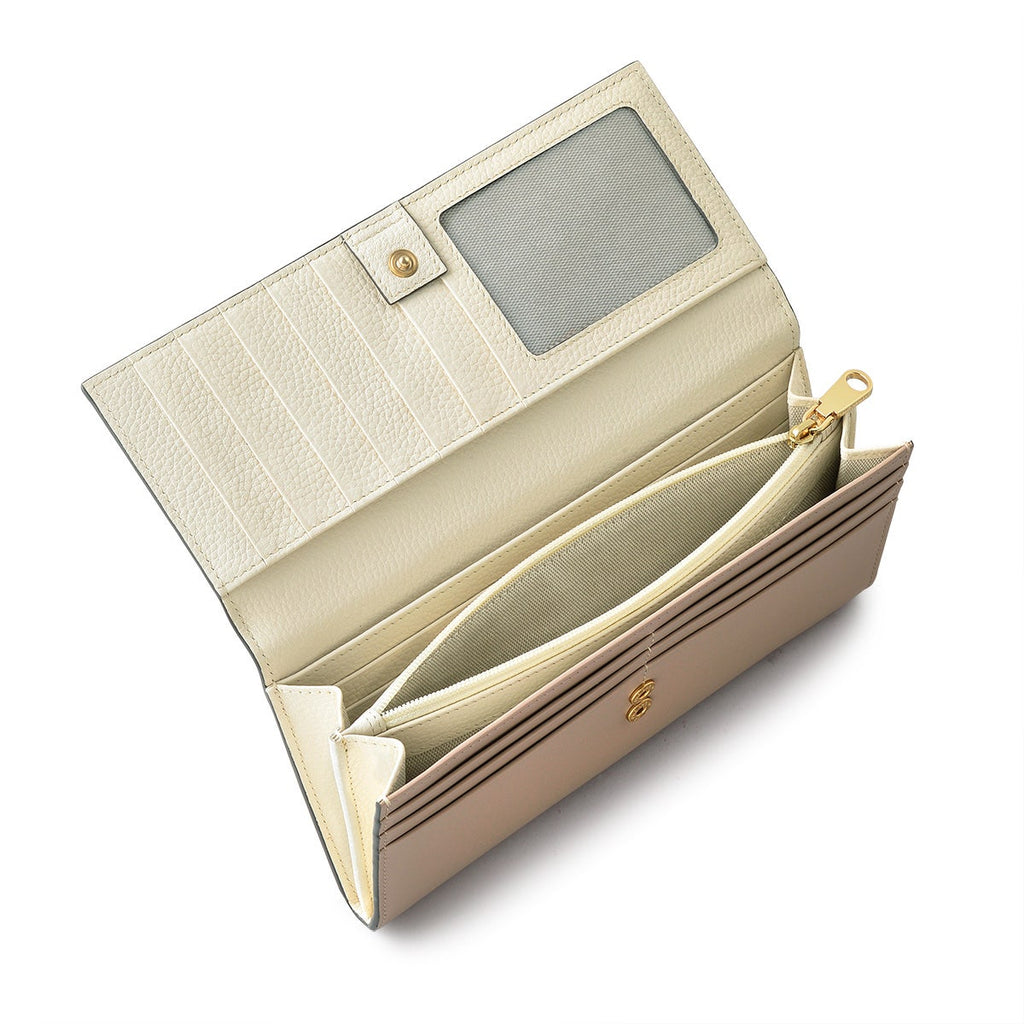Puffy Radley - Protect Leather Large Flapover Wallet in Silt - 110541