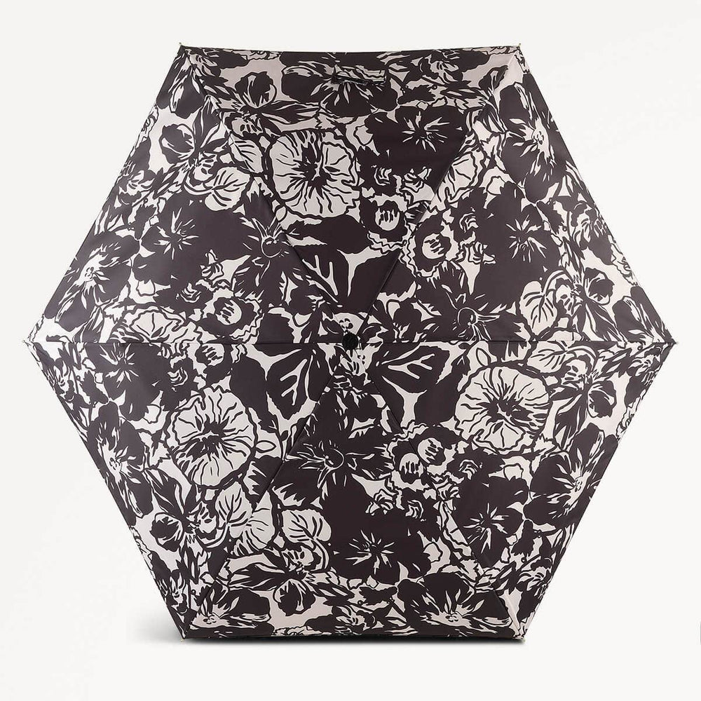 Spring Floral Fabric Responsible Umbrella in Chalk - 110624