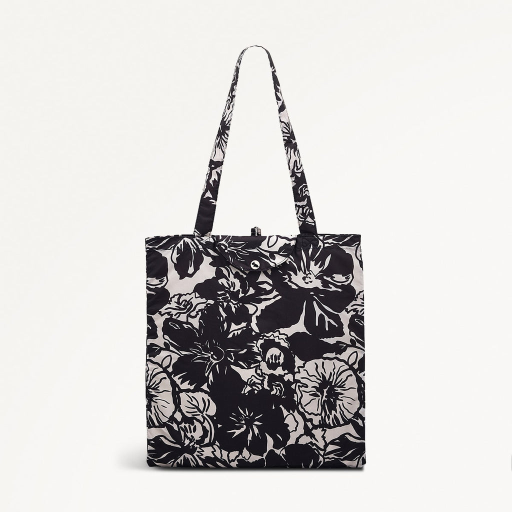 Spring Floral Fabric Responsible Foldaway in Chalk - 110625