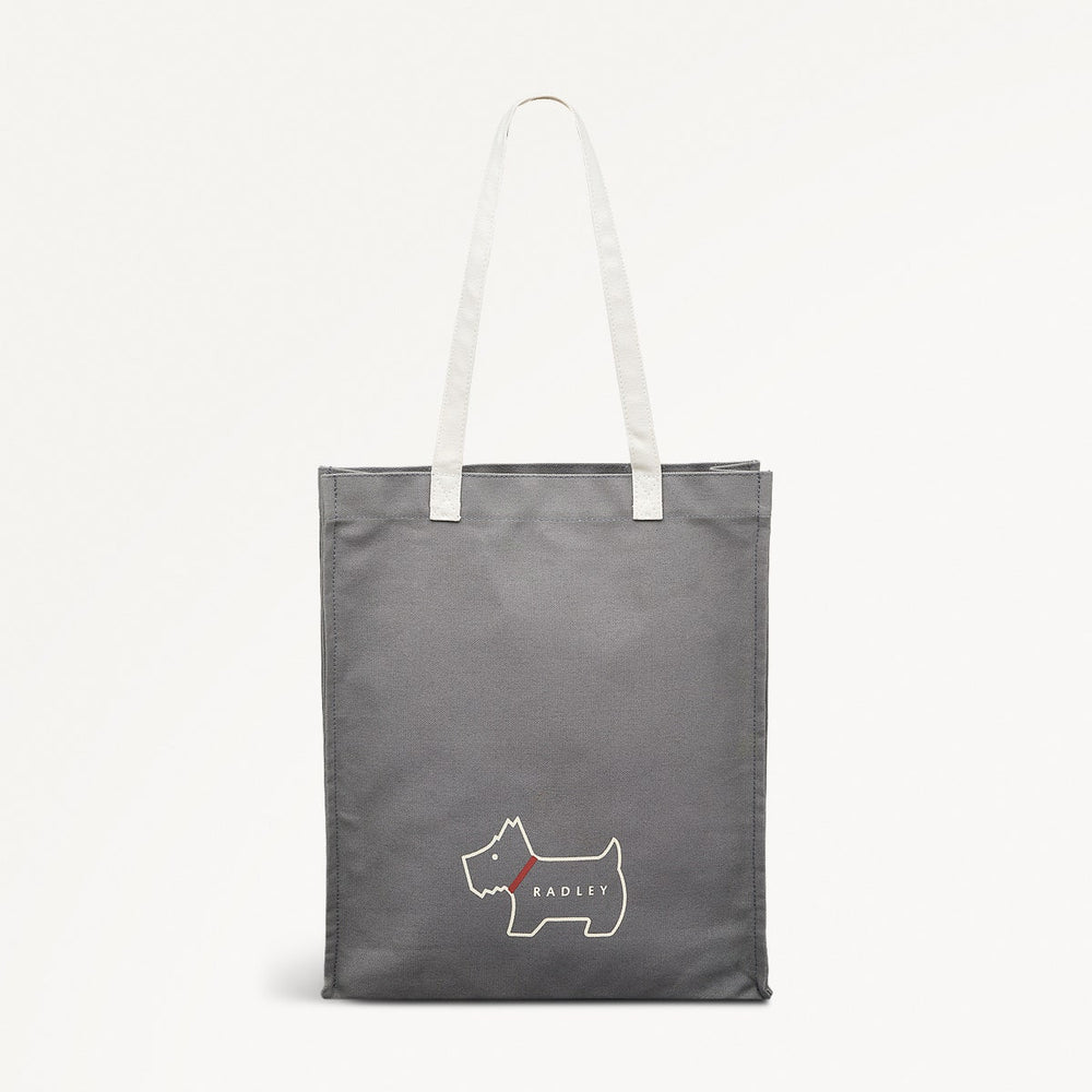 Heritage Dog Outline Fabric Medium Open Top Tote - RCD115100