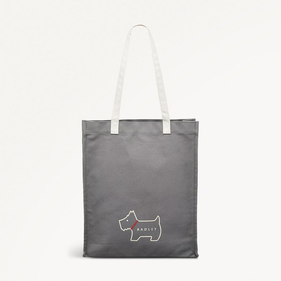 Heritage Dog Outline Fabric Medium Open Top Tote - RCD115100