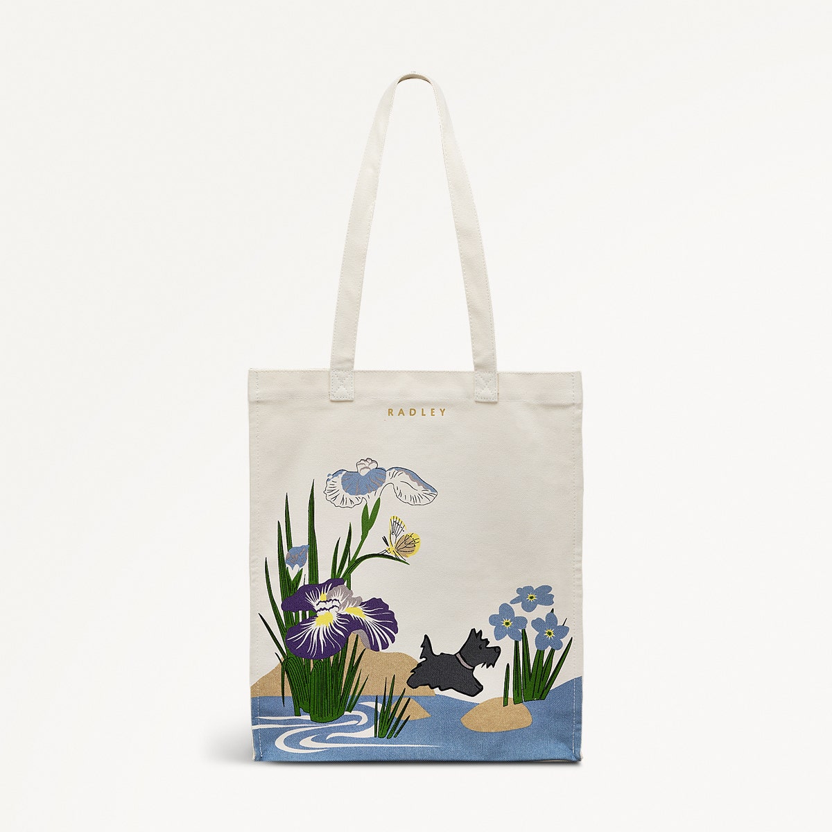 RHS SS25 Fabric Medium Open Top Tote in Natural - 110635