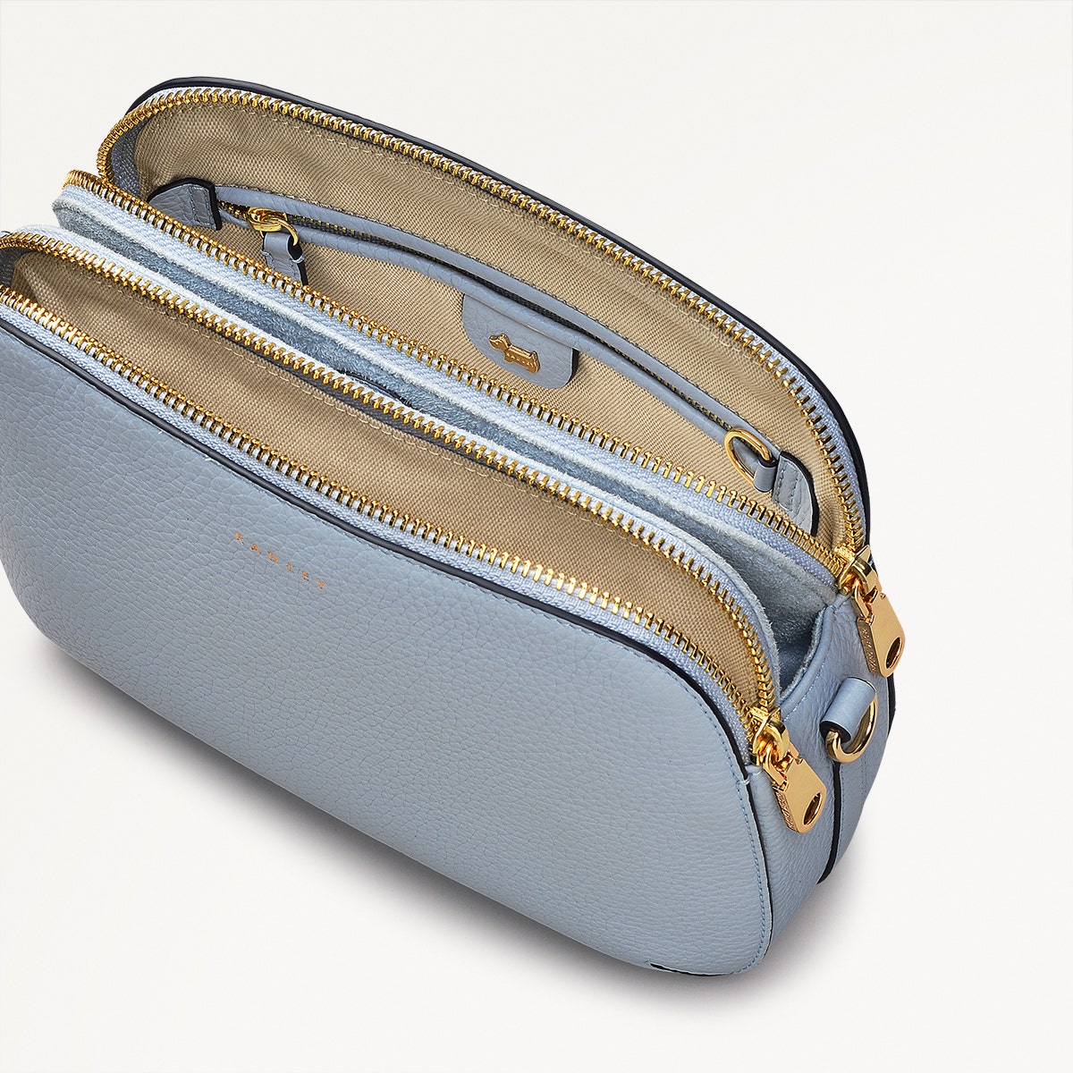 Smoke Blue Crossbody Bag | Dukes Place Collection SS25 |Radley