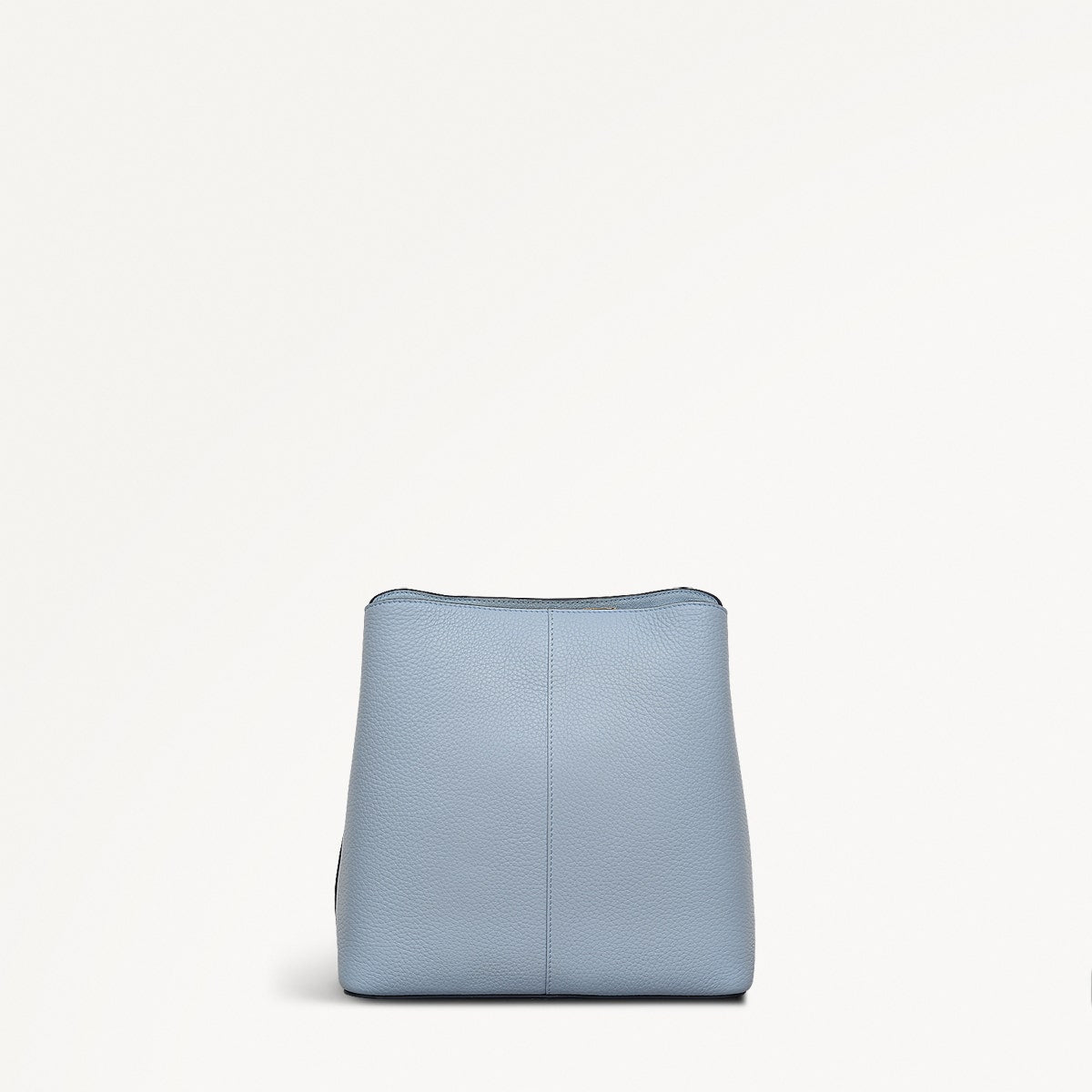 Dukes Place Leather Medium Compartment Crossbody Bag in Smoke Blue - 110638