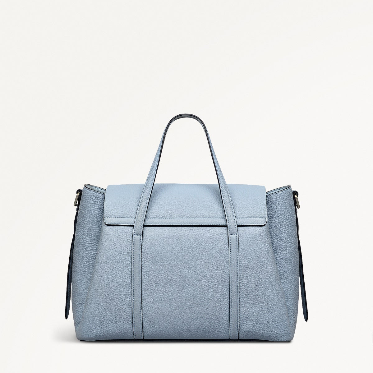 Smoke Blue Handbag Leather Grab | The Chancery SS25 | Radley