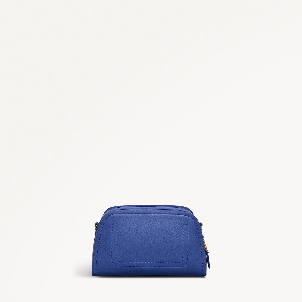 BATHURST MEWS SMALL ZIPTOP CROSS BODY YVES BLUE
