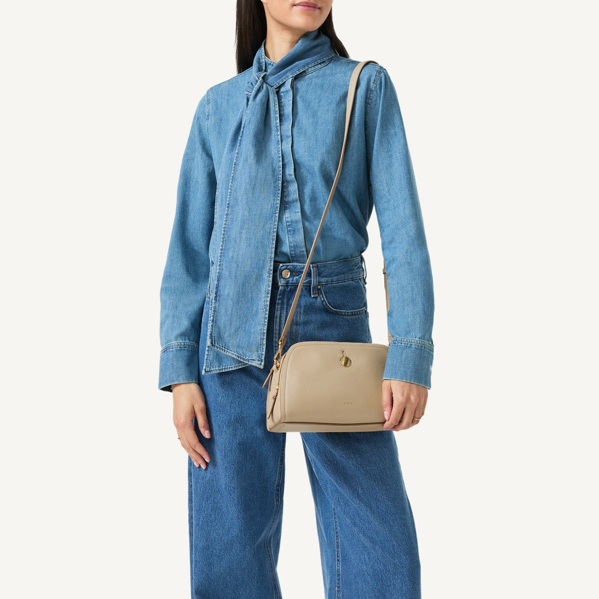 Stone Small Ziptop Cross Body Bag | Bathurst Mews SS25 | Radley London