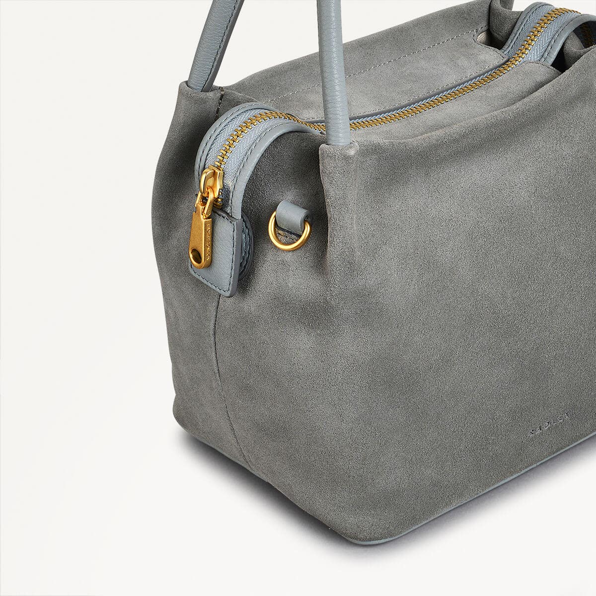 Artichoke Suede Crossbody Bag Grey | Ivydale Road SS25 | Radley
